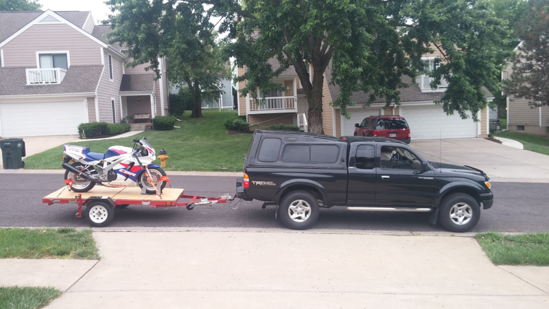 Finally putting that Tacoma to use.